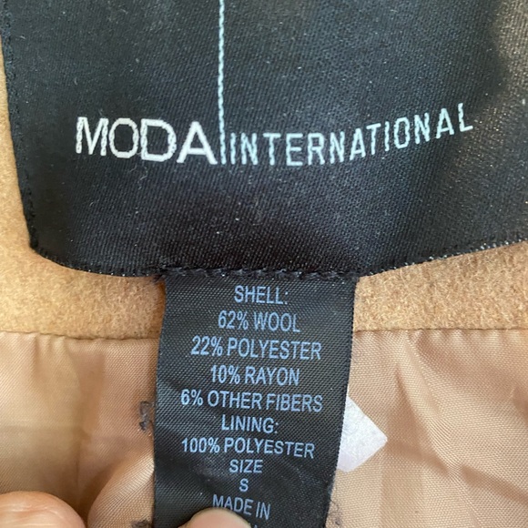 Tan Button Up Jacket - Picture 3 of 3